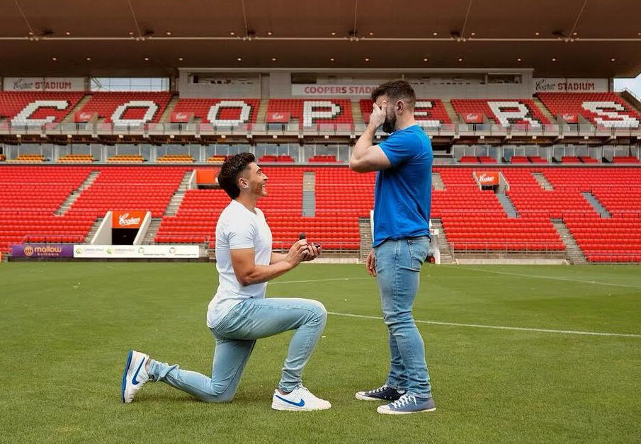 Josh Cavallo’s boyfriend accepts his marriage proposal