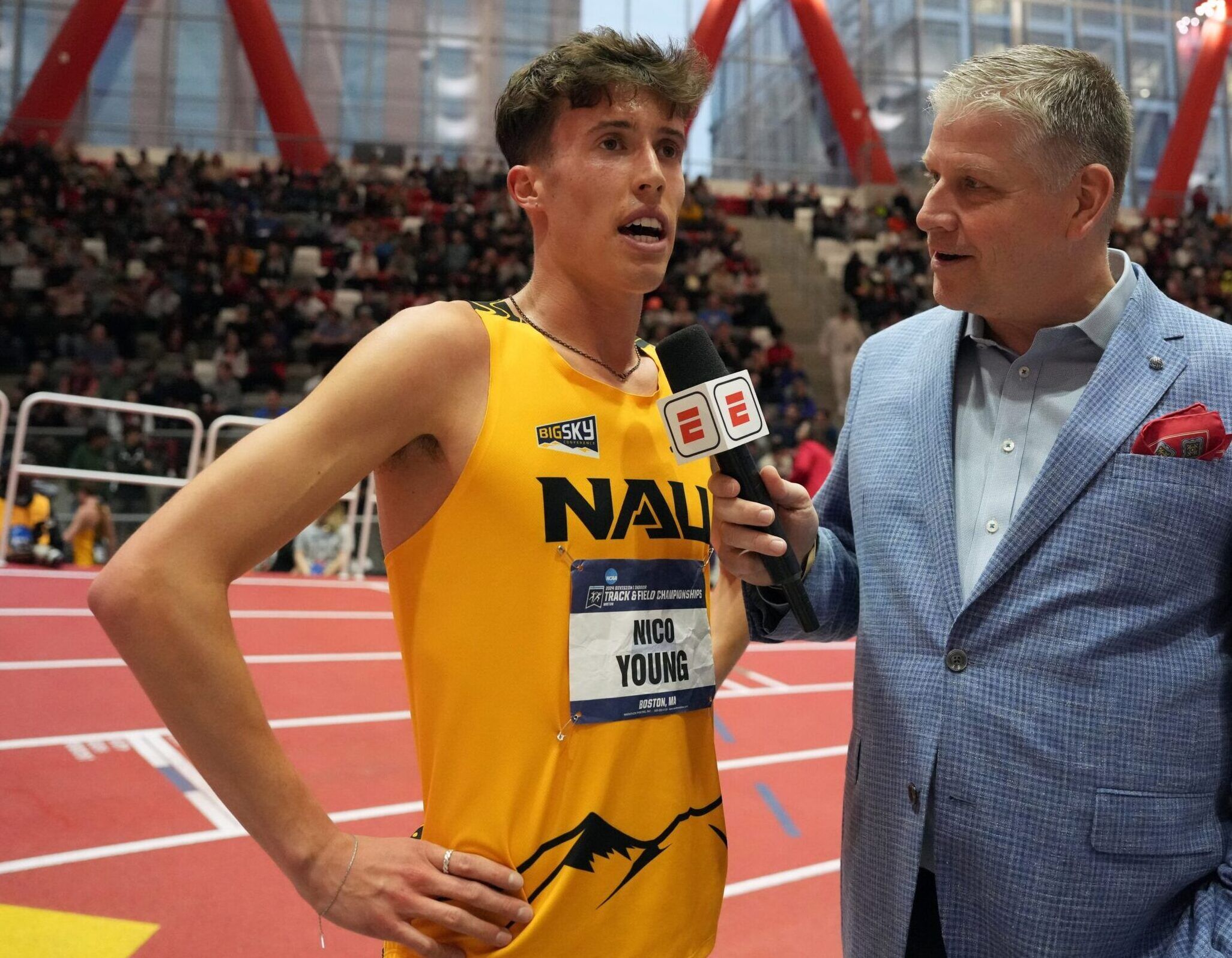 Nico Young first out gay male U.S. track Olympian Outsports