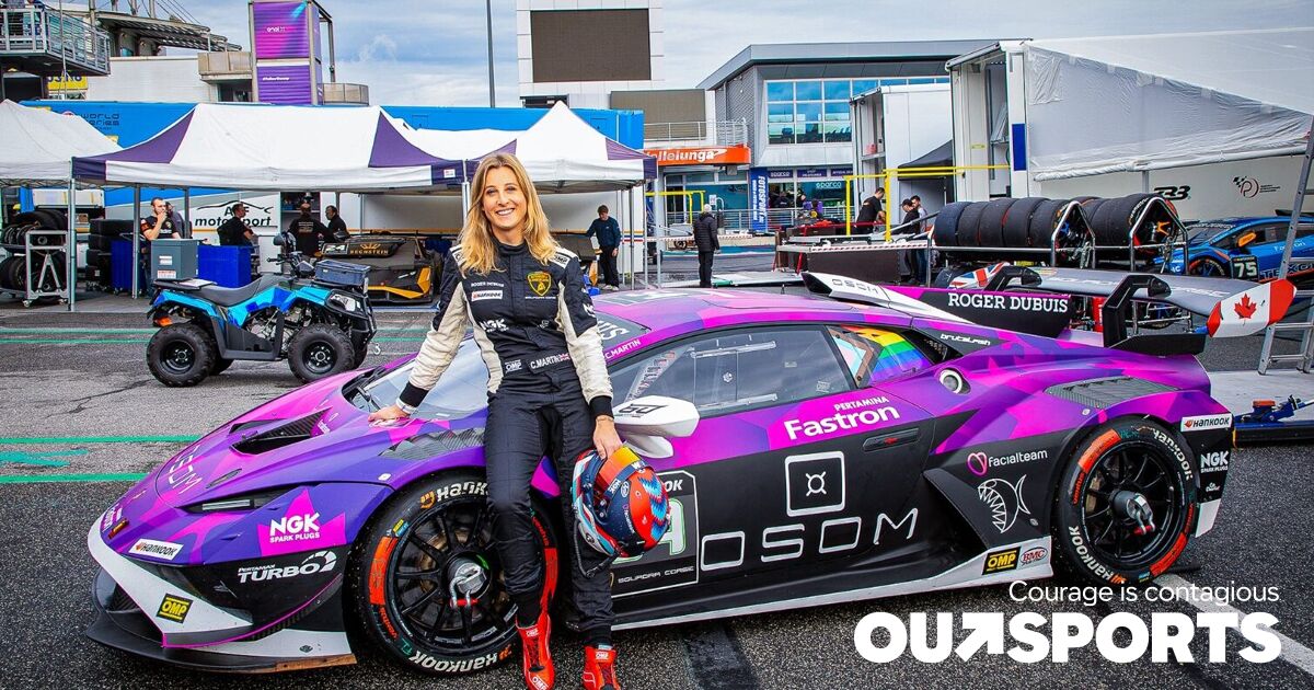 Racing with trans flag colors at legendary Le Mans circuit will be massive for Charlie Martin