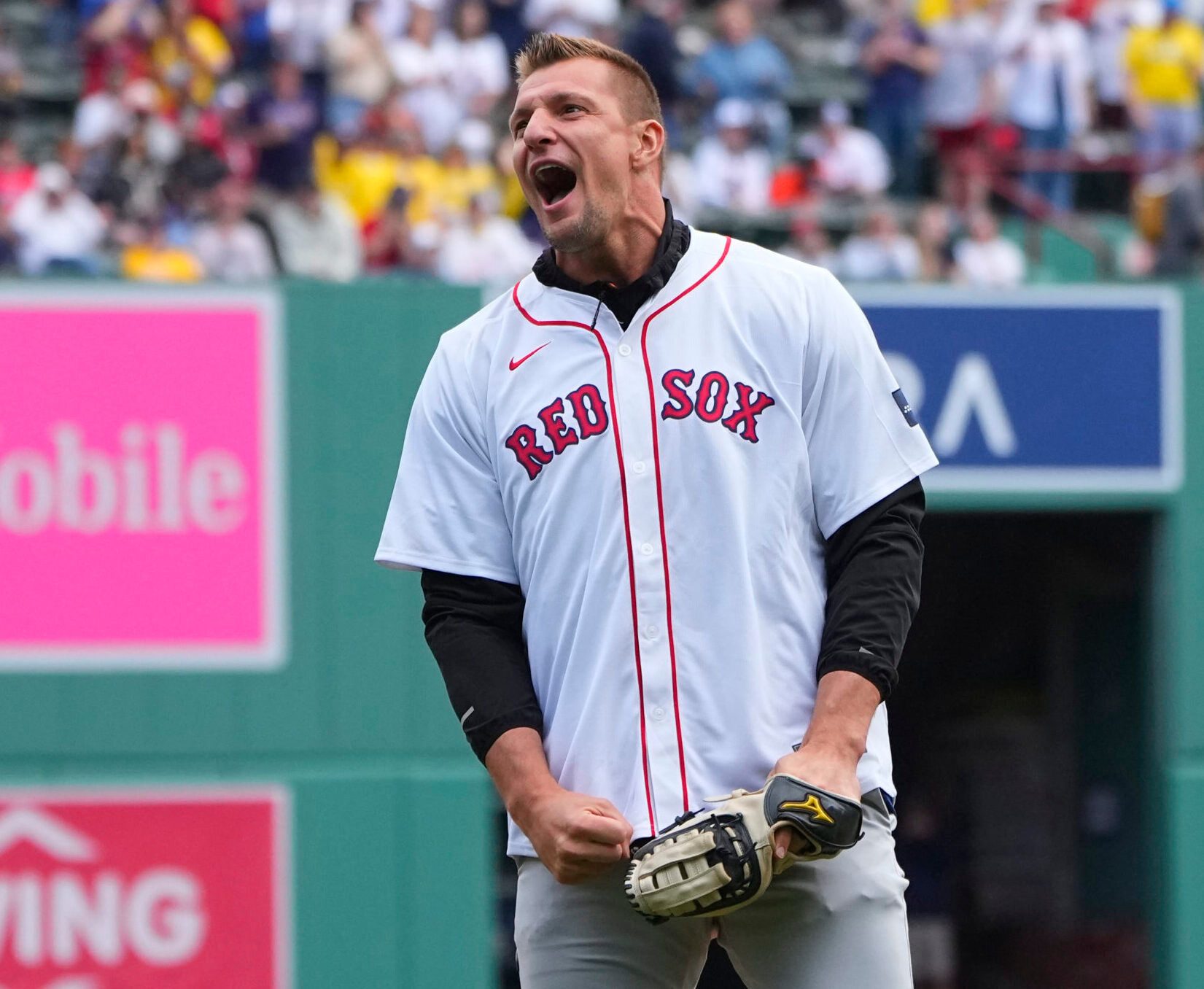 Rob Gronkowski's individualism, first pitch can inspire gay athletes