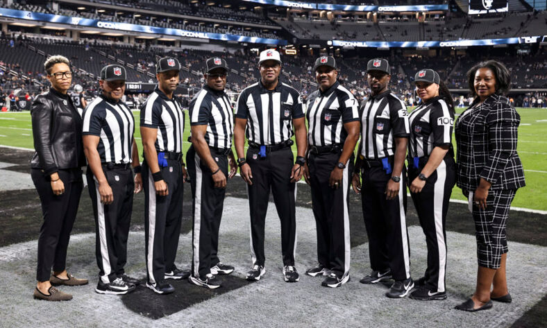 The first all-Black NFL officiating crew