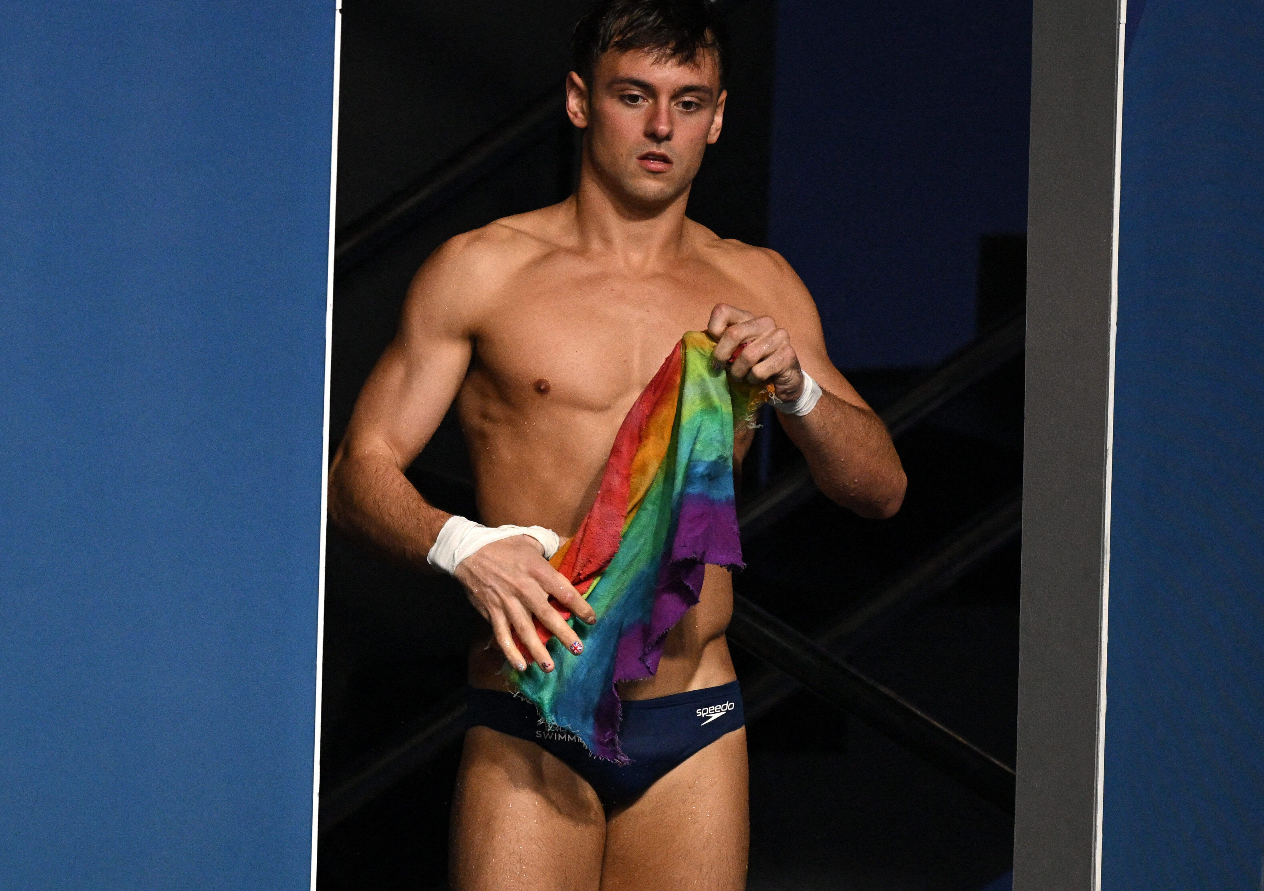 Tom Daley reveals secret power of Pride shammy and body wax - Outsports