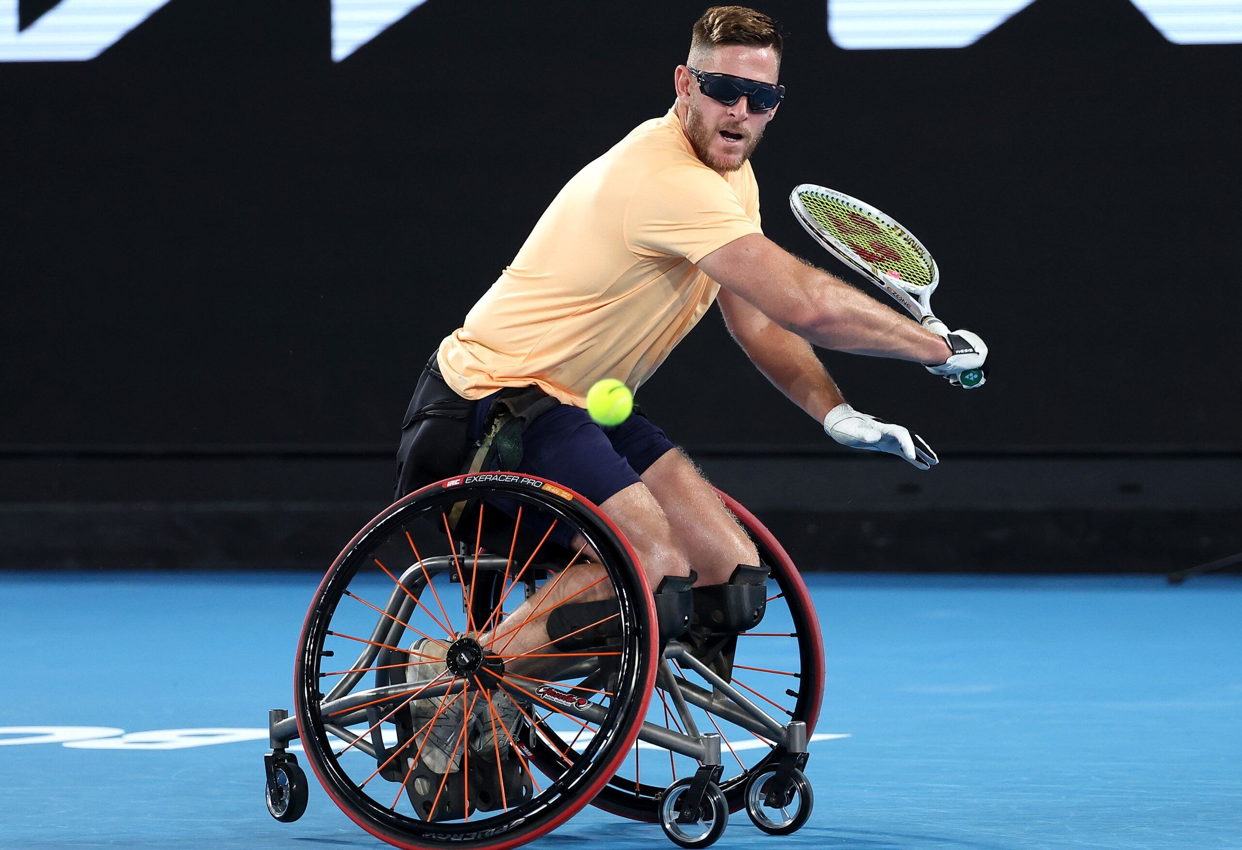 Gay tennis player Ben Weekes is fired up for his sixth Paralympics