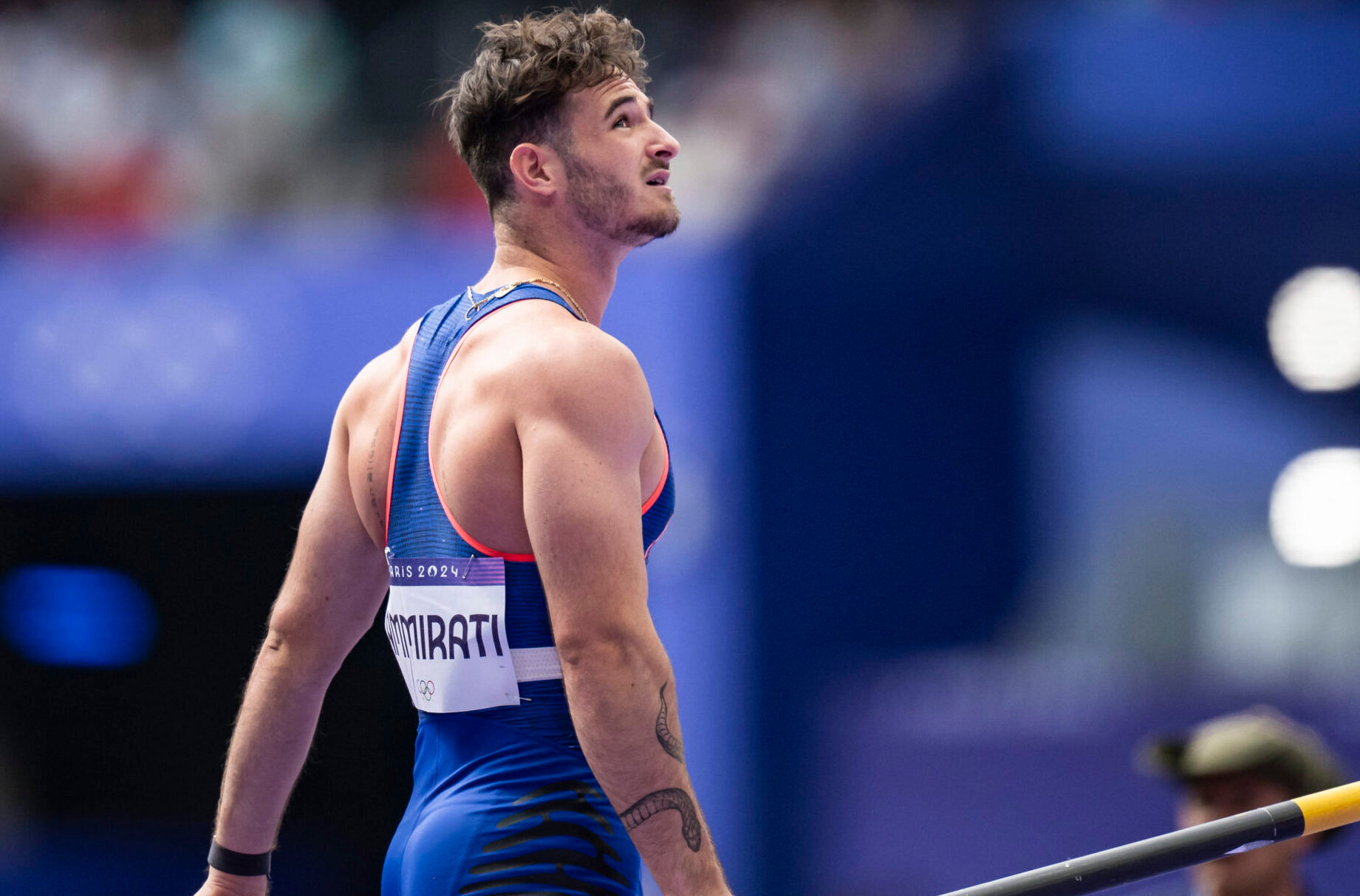 Olympic pole vaulter Anthony Ammirati's bulge knocks down bar Outsports