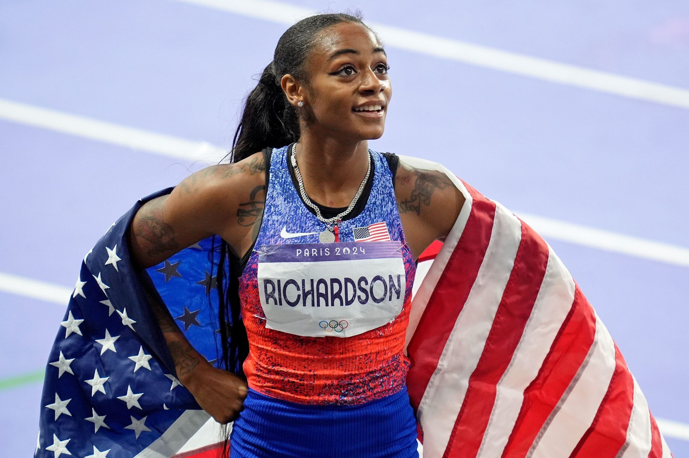 Sha'Carri Richardson wins silver in long-awaited Olympics debut - Outsports