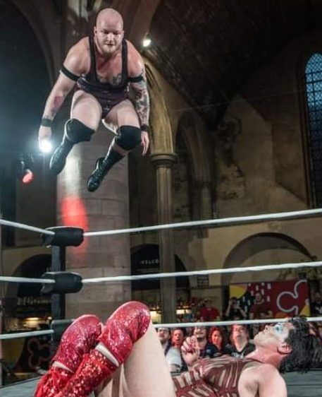 Pro wrestler Jason Joshua in EFFY's Big Gay Brunch UK debut - Outsports