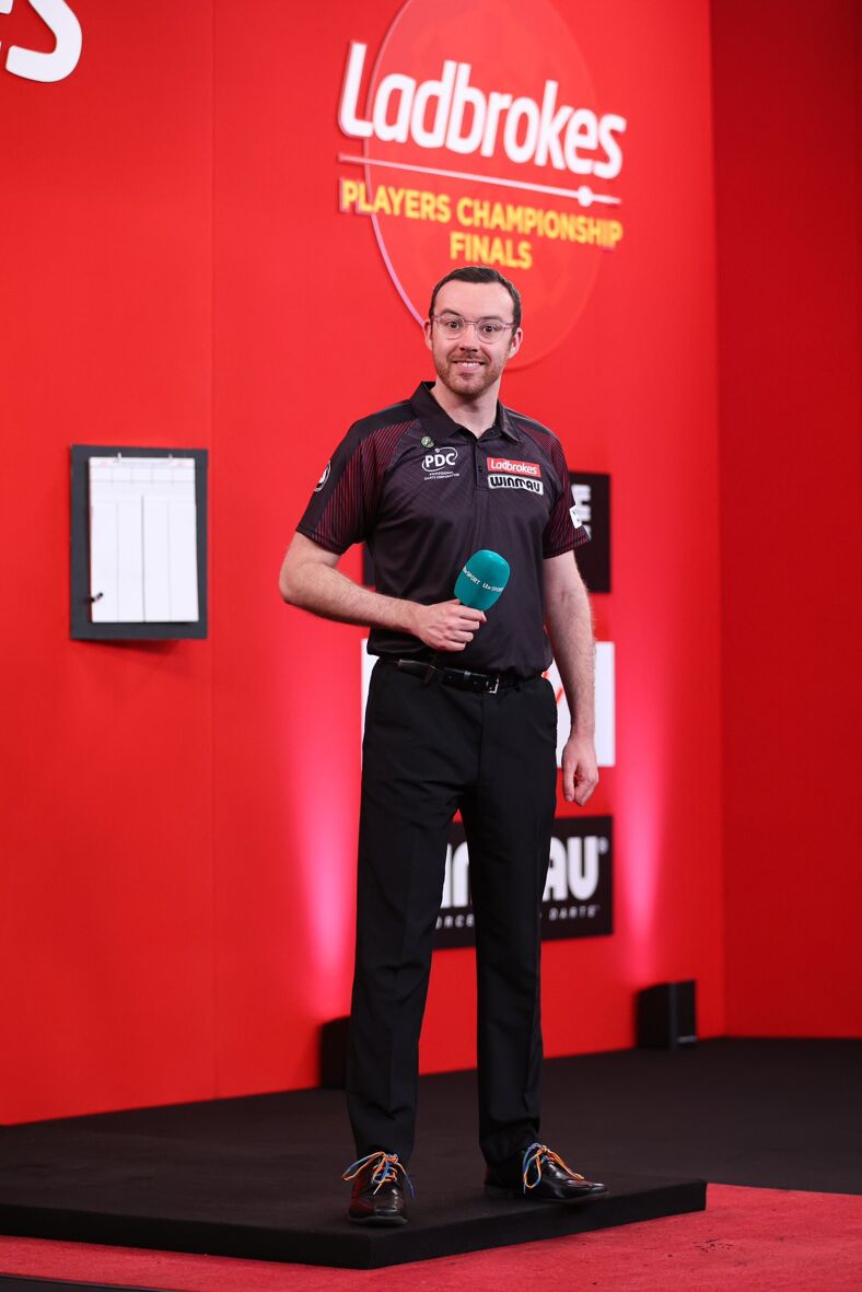 Out gay referee Huw Ware in charge for PDC World Darts Championship