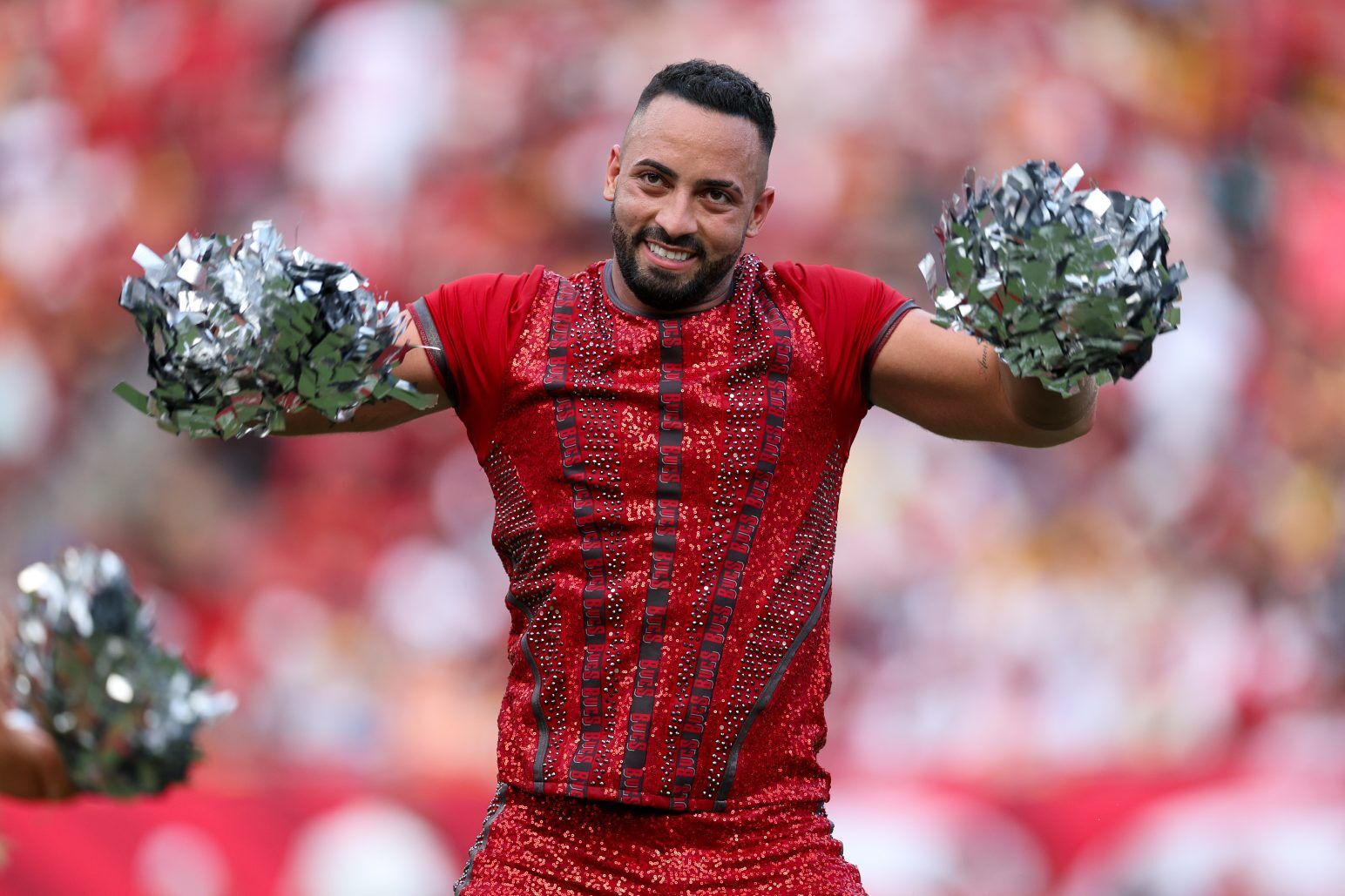NFL male cheerleader is gay, married and can bench 215 pounds - Outsports